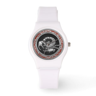 [400] Sacred Silver Scorpion on Black Watch