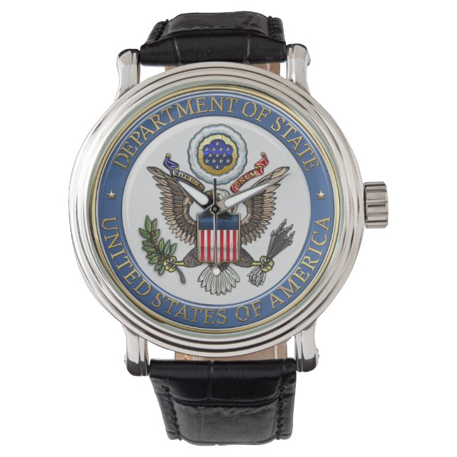 [400] U.S. Department of State (DoS) Emblem [3D] Watch (Front)
