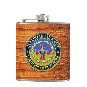 [400] Ukrainian Air Force [Special Edition] Hip Flask
