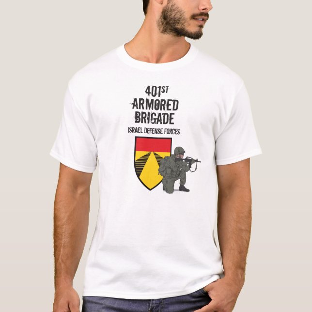 401st Armoured Brigade, IDF T-Shirt (Front)