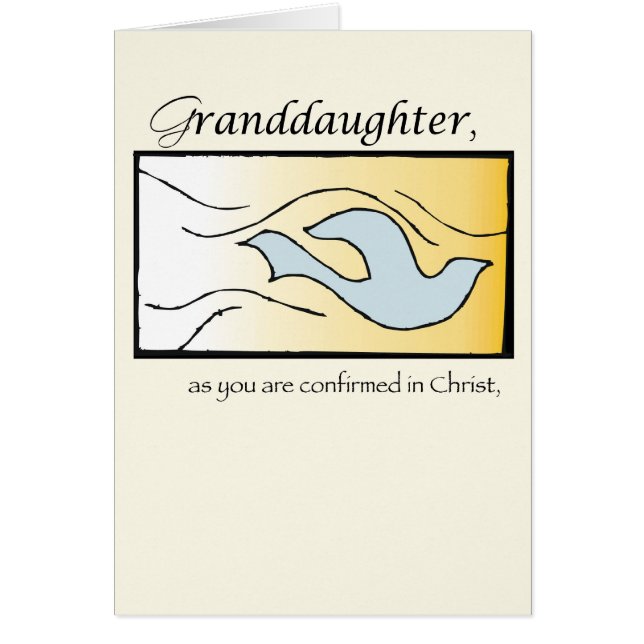 4048 Granddaughter, Confirmed in Christ (Front)