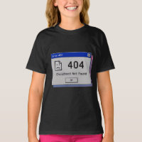 404 Childhood Not Found – Funny Teen Graphic Tee