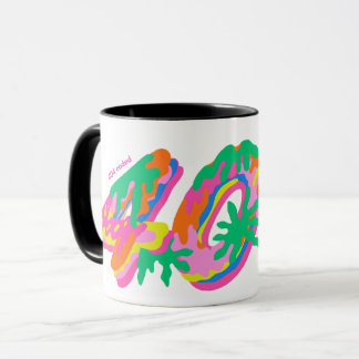 404 Coded Drip Typography PNG | Colourful Melting Mug