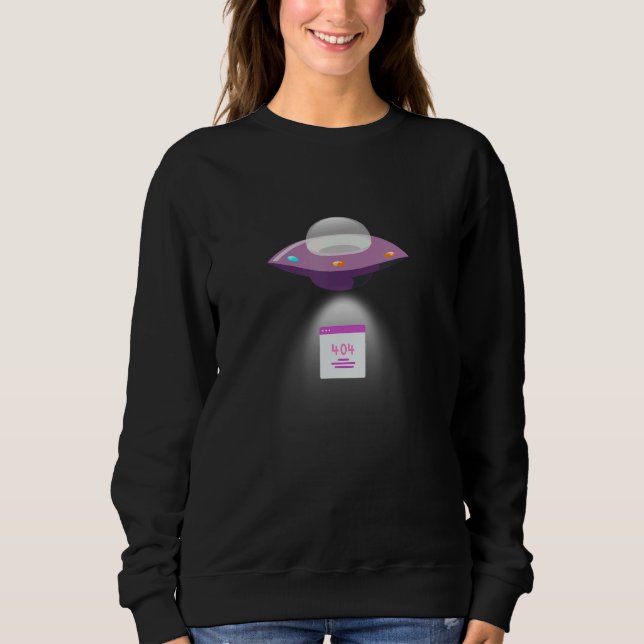 404 Error  HTTP error message Design Sweatshirt (Front)