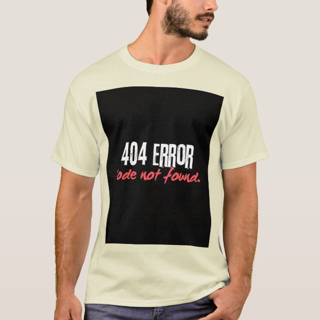 404 Error Men T-Shirt (Front)