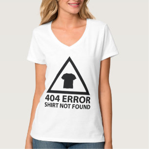 404 Error : Shirt Not Found