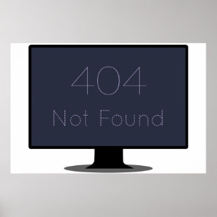 404 Not Found Poster