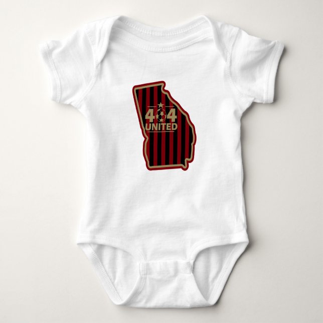 404 United Atlanta United Clothing for Baby Bodysuit (Front)