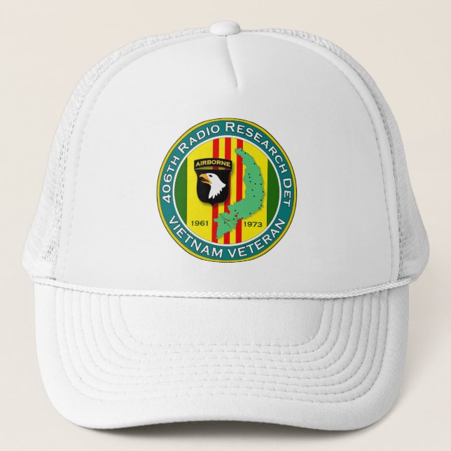 406th RRD - ASA Vietnam Trucker Hat (Front)