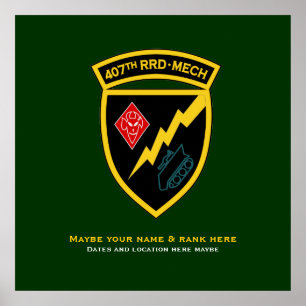407th RRD - Mech SSI Poster