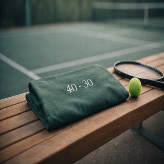 40–30 Tennis Towel – Player Edition