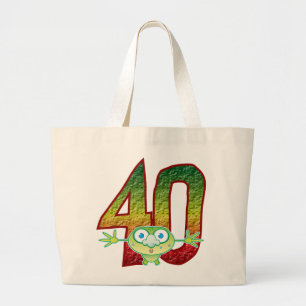 40 Age Ghoul Large Tote Bag