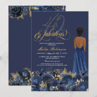 40 and Fabulous Formal Elegant Sapphire Birthday