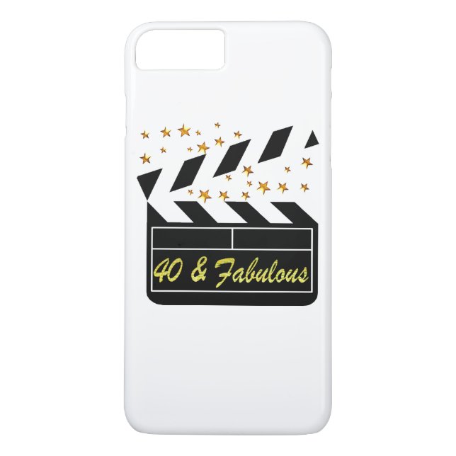 40 AND FABULOUS MOVIE QUEEN Case-Mate iPhone CASE (Back)