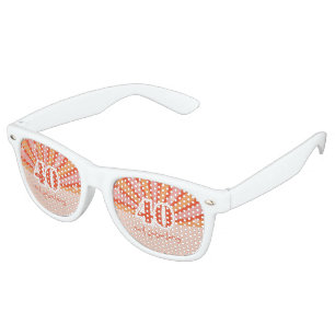 "40 and fabulous", retro birthday party   sunglasses