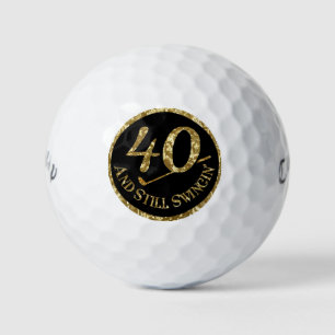 40 And Still Swingin' Golf Balls