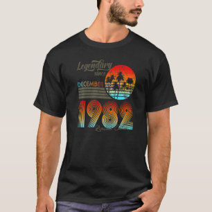 40. Birthday Legendary Since December 1982 T-Shirt