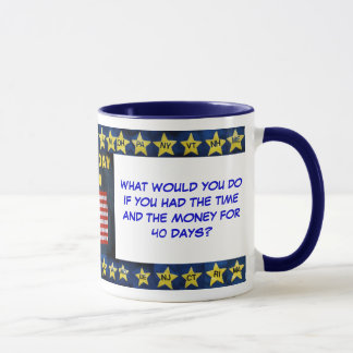 40 DAY USA MUG