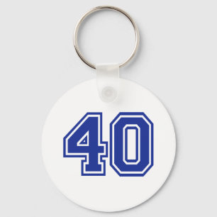 40 - Fourty Key Ring