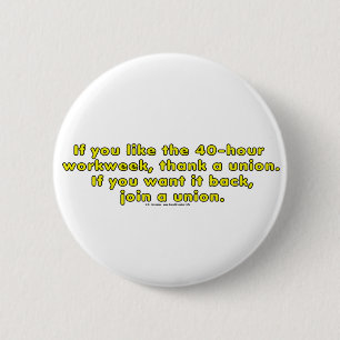 40-hour 6 cm round badge