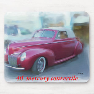 40' mercury convertible mouse pad