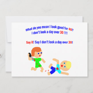 40 Not a day over 30