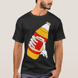 40 Oz Malt Liquor Skeleton  T-Shirt