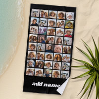 40 Photo Collage - 4 Rows 10 Columns - Script Name
