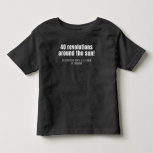 "40 Revolutions..." shirt