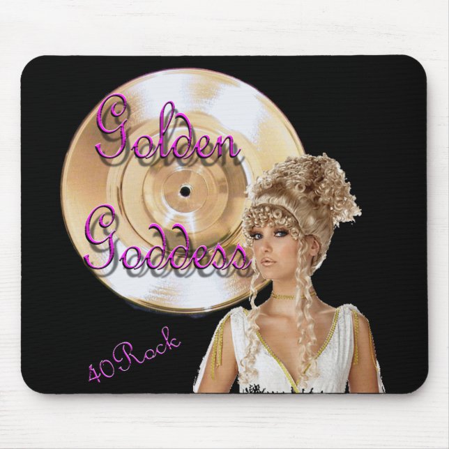 40 Rock Goddess Mouse Pad (Front)