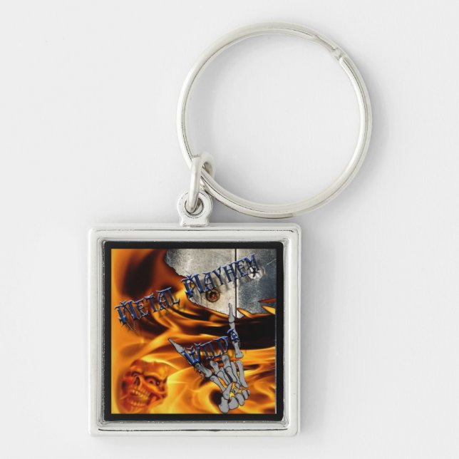 40 Rock Metal Mayhem Key Chain (Front)