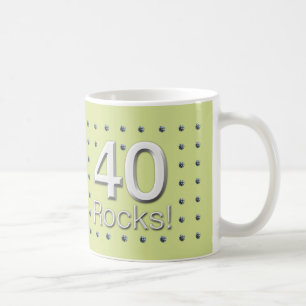 40 Rocks! Coffee Mug