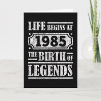 40 Year Old 1985 Birth Of Legend 40th Birthday