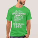 40 Year Old Fisherman_ Fishing 1982 40th Birthday  T-Shirt<br><div class="desc">40 Year Old Fisherman_ Fishing 1982 40th Birthday  .</div>