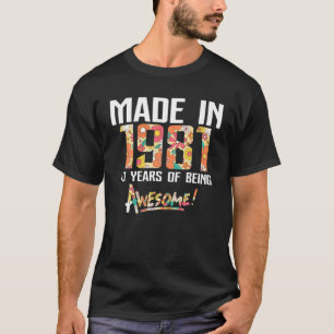 40 Year Old Girls Teen Gift For 40Th Birthday Born T-Shirt