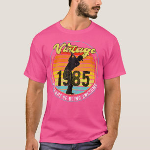 40 Year Old Golf Golfer 1985 40Th Birthday T-Shirt