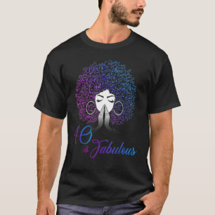 40 Years Old 40 & Fabulous Since 1982 40th Birthd T-Shirt