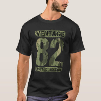 40 Years Old Vintage 1982 40Th Birthday Decoration T-Shirt