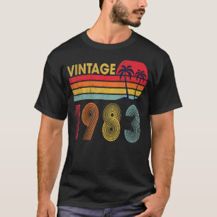 40 Years Old Vintage 1983  40th Birthday  24 T-Shirt