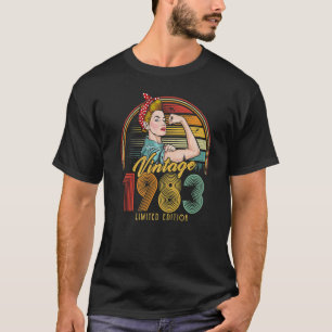 40 Years Old Vintage 1983  40th Birthday   5 T-Shirt