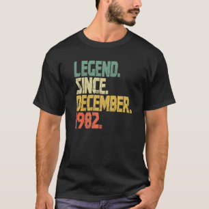40 Years old Vintage Legend Since December 1982 T-Shirt