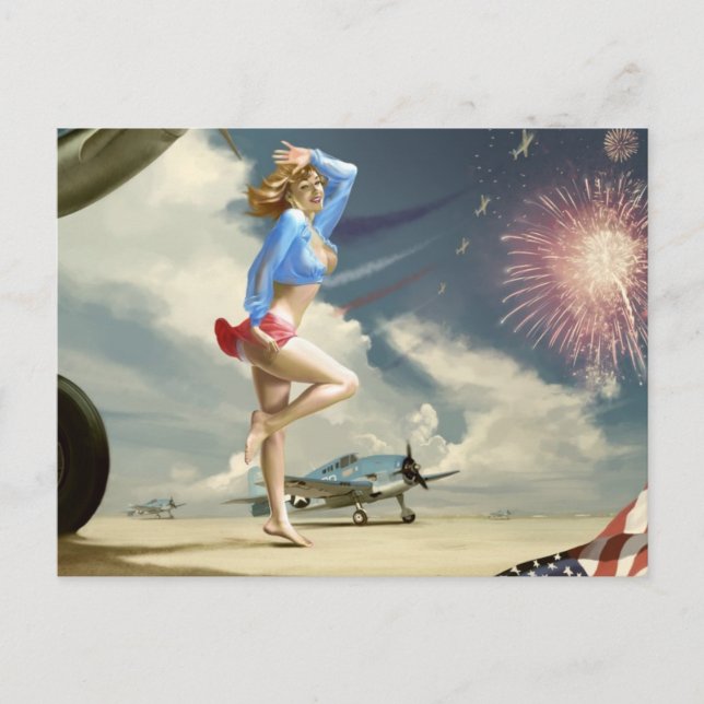 40's Pinups, Postcard (Front)