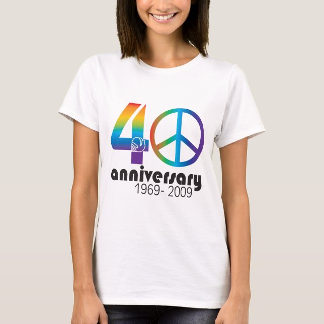 40th Anniversary 1969-2009 T-Shirt (Front)