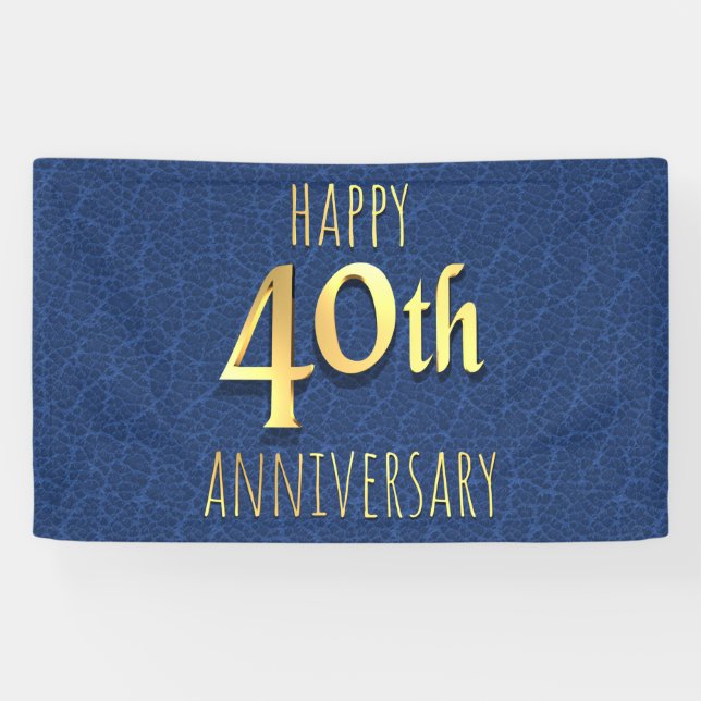 40th Anniversary Banner (Horizontal)