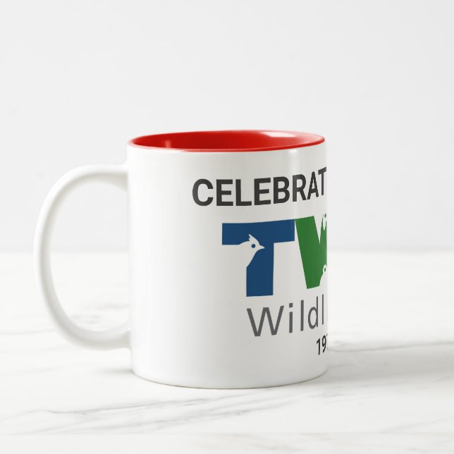 40TH Anniversary coffee mug (Left)