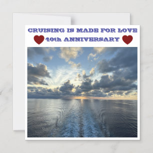 40th ANNIVERSARY CRUISE DOOR MAGNET