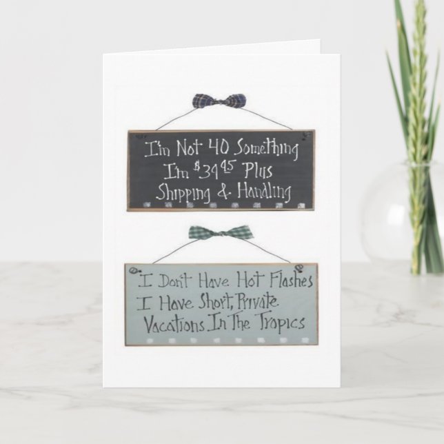 40th b-day card (Front)