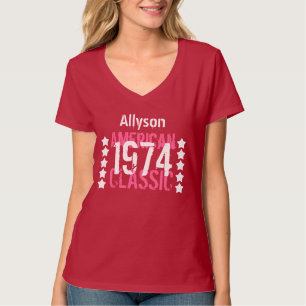 40th Birthday 1974 or any Year American Classic 1A T-Shirt