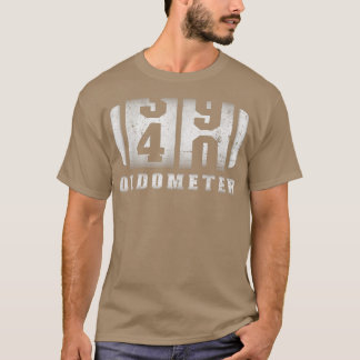 40th Birthday , 40th Bday Oldometer , 40 Years Old T-Shirt