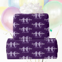 40th Birthday Chic Purple Custom